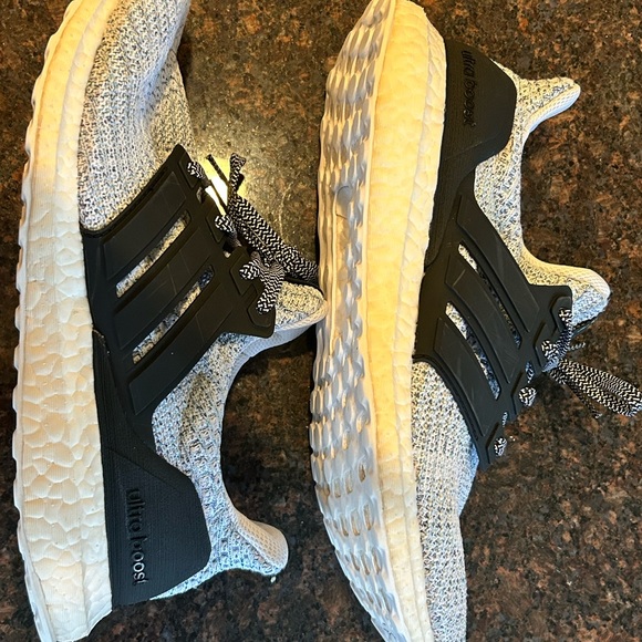 adidas Gray and Black Athletic Shoes - Picture 2 of 7